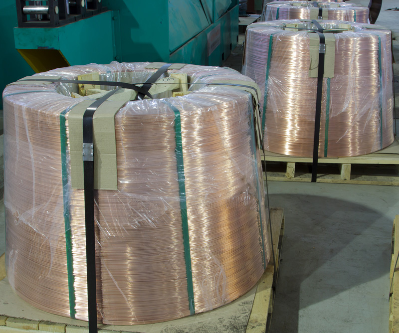 Copper round electrical wire, type MM and MT