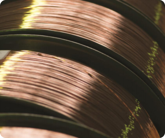 Copper round electrical wire, type MM and MT